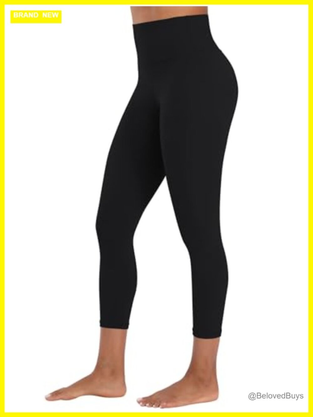 High Waisted Capri Leggings for Yoga Gym Workout